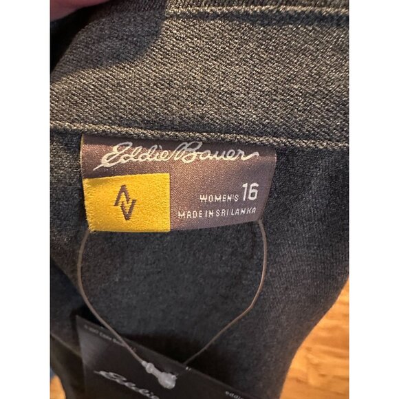 Eddie Bauer Travel Eddie Bauer Women’s WR Travel Blazer – Size‎ 16 – Dark Gray – - Picture 6 of 15